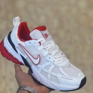 کتونی نایک وی تو کی ران سفیدقرمز کشلون NIKE V2K RUN درجه یک  
