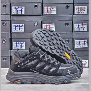 کفش ترکینگ کلمبیا ضدآب GORE-TEX با زیره ویبرام – کیفیت  مشکی