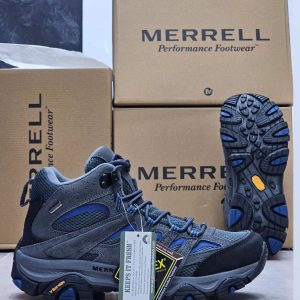 کفش ترکینگ مرل Moab Mid ساق‌بلند ضدآب GORE-TEX با زیره ویبرام – کیفیت 