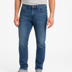 شلوار جین مردانه  لی Lee درجه یک مدل Slim Fit رنگ آبی Lenny Blue